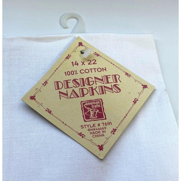 Fruit Bowl Designer Napkins Applique Orange Strawberries Grapes 14 x 22 - Picture 3 of 5